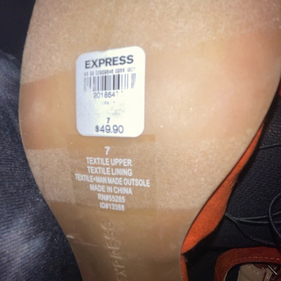 Express orange flats - Picture 4 of 4